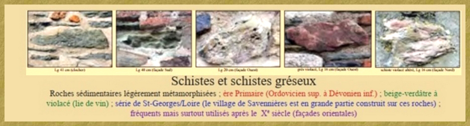 - Details sur le schiste Gréseux -  